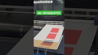 SC600 single pass printer for Corrugated cardboard printing sunthinks digitalprinting packaging [upl. by Eeryk]