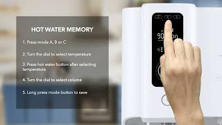 How To Use Coway OMBAK CHP7310R Water Purifier Operation VideoCoway Product Malaysia [upl. by Yoj]