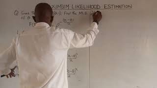 example of mle on normal distribution with known variance [upl. by Gney]