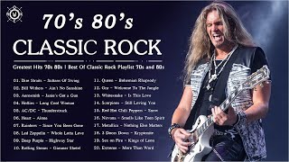 Great Classic Rock 70s 80s Playlist  Rock Classic  Spotify Playlist Of Classic Rock🎶🎶 [upl. by Ahswat]