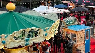 Durbuy kerstmarkt  Christmas market  Wallonië België [upl. by Itirp662]