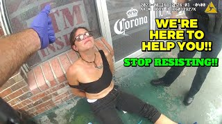 Poor Woman gets Busted for Battery on LEO and Trespassing  Pinellas Park Florida  August 16 2023 [upl. by Diaz166]