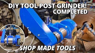 The Final Build amp Ultimate Test of Our HEAVY DUTY Tool Post Grinder [upl. by Isnyl]