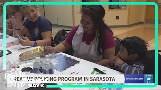 Creative program helps bring Sarasota police closer to the community [upl. by Enyahs]