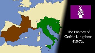 The History of the Gothic Kingdoms Every Year [upl. by Ottilie]