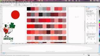 Corel How to Select a Spot Color Using the Pantone Color Chart [upl. by Feriga390]