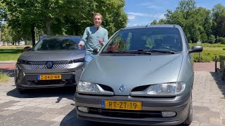 Zaterdagspecial Renault Scénic E Tech ontmoet voorouders [upl. by Rolando]