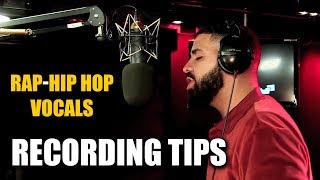 Best Tips for Recording Rap  Hip Hop Vocals  How to Record a Song Tutorial [upl. by Assiralc]