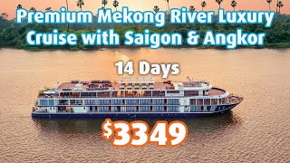 Mekong River Luxury Cruise with Saigon amp Angkor Tour TV Commercial [upl. by Hafler]