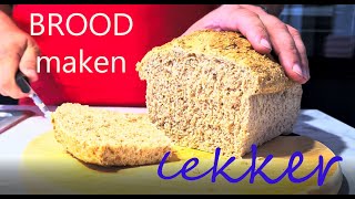 Hoe maak je heerlijk volkorenbrood  eenvoudig recept [upl. by Laetitia]