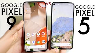 Google Pixel 9 Vs Google Pixel 5 Comparison Review [upl. by Harlan]