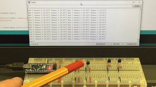 Arduino DS18B20DS18S20 Temperature Sensor and 1Wire Bus – The Details [upl. by Malik352]