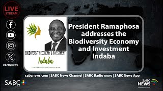 Biodiversity Economy and Investment Indaba I President Ramaphosa address [upl. by Armyn]