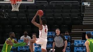 Evan Mobleys Filthy Poster Dunk vs Oregon In Sweet Sixteen [upl. by Jacklin]