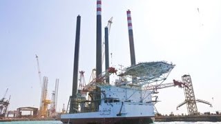 Liftboat Construction at Qatar Shipyard Technology Solutions [upl. by Dori571]