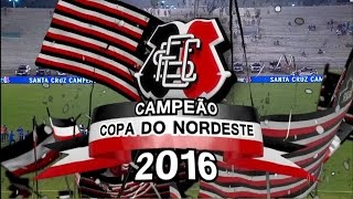 Gols de Campinense 1 x 1 Santa Cruz pela final da Copa do Nordeste 2016 [upl. by Grannias888]