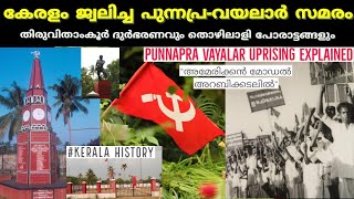 എന്തായിരുന്നു പുന്നപ്ര  വയലാർ സമരം  PunnapraVayalar uprising  kerala history cpim  Malayalam [upl. by Allimrac477]