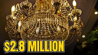 The Most Expensive Antique Chandeliers Sold at Auction [upl. by Najed]