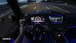 THE MERCEDES AMG G63 G WAGON 2024 TEST DRIVE [upl. by Yrrag]