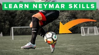 TOP 5 Neymar football skills [upl. by Naitsabes468]