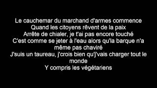 Maitre Gims  Noir  Lyrics [upl. by Ardnasak]