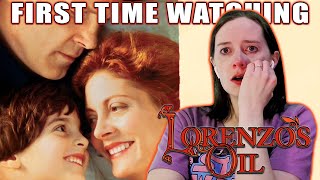 LORENZOS OIL 1992  First Time Watching  MOVIE REACTION  What A Story [upl. by Eibmab226]