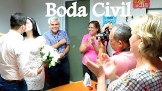 NUESTRA BODA CIVIL  CocinablogOficial [upl. by Renita]