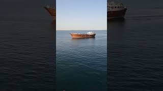 Wooden ship at Port of Salalah Oman [upl. by Marr]