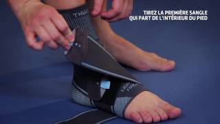 Thuasne  Chevillère ligamentaire Ligastrap® Malleo  Mise en place [upl. by Edmund]