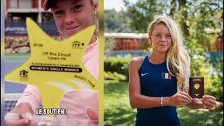 Australian Open 2024  Ksenia Efremova la néofrançaise de 14 ans wildcard chez les Juniors [upl. by Rinna]