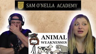 Animal Weaknesses SamONellaAcademy  HatGuy amp gnarlynikki React [upl. by Goggin]