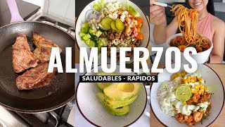 5 Almuerzos Rápidos Ricos y Saludables  Michela Perleche [upl. by Uchida]