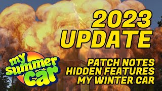 My Summer Car 2023  New Update Hidden Updates and My Winter Car Leak [upl. by Aedrahs]