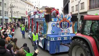 Veilchendienstagszug Mönchengladbach 21022023 Teil 27 Hindenburgstraße [upl. by Finella]