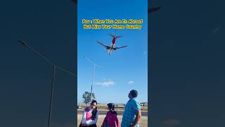 Qantas Airlines  Qantas Flights  Aircraft Viewing Area  Qantas flight Landing View  shorts [upl. by Louisa648]