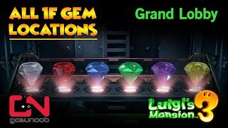 Luigis Mansion 3  Floor 7 All Gems Location Garden Suites [upl. by Clippard]