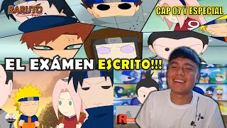 LOS EXÁMENES CHUNIN RARUTO CAPÍTULOS 07 Y ESPECIAL REACCIÓN [upl. by Blakelee]