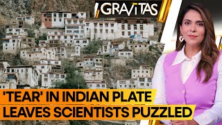 Gravitas Scientists say Indian tectonic plate is breaking into two [upl. by Troyes]