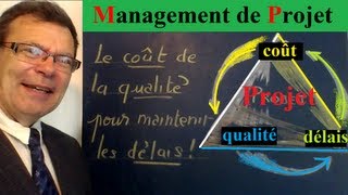 Management dun projet  gestion du coût et de la qualité pour maintenir les délais [upl. by Hourigan930]