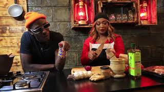 COOKING KENYAN PILAU WITH OUR GUEST YWAYA TAJIRI prt1 [upl. by Eesak]