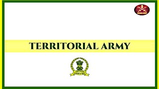 All about the Territorial Army  All FAQs Covered  Crisp Information [upl. by Shewchuk]