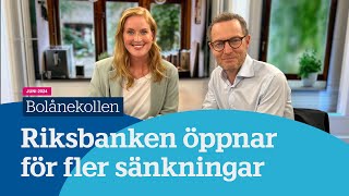 Riksbanken lämnar styrräntan oförändrad [upl. by Odilia]