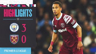 Manchester City 30 West Ham  Premier League Highlights [upl. by Biondo]