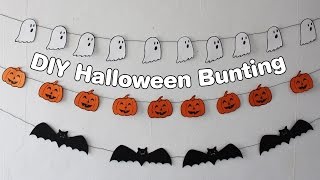 DIY Halloween Bunting [upl. by Omsare]