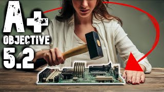 A 1101 course with exam questions  52  Troubleshooting Motherboards RAM CPU and Power [upl. by Kreindler78]