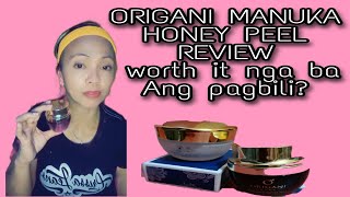 ORIGANI ERDA MANUKA HONEY PEEL MANUKA HONEY SOAP AND RESTORING DAY CREAM product REVIEW [upl. by Ainavi]