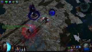 Path of Exile  Super Bear Trap  Instant Shaper Kill [upl. by Nairam]