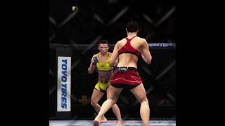 Claudia Gadelha Nocauteando Zhang Weili shorts foryou nocaute viral ufc [upl. by Peter33]