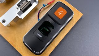 1060 Opened in ONE Second HFeng Fingerprint Lock [upl. by Aihsined]