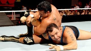 Santino Marella vs Alberto Del Rio Raw July 30 2012 [upl. by Otis]